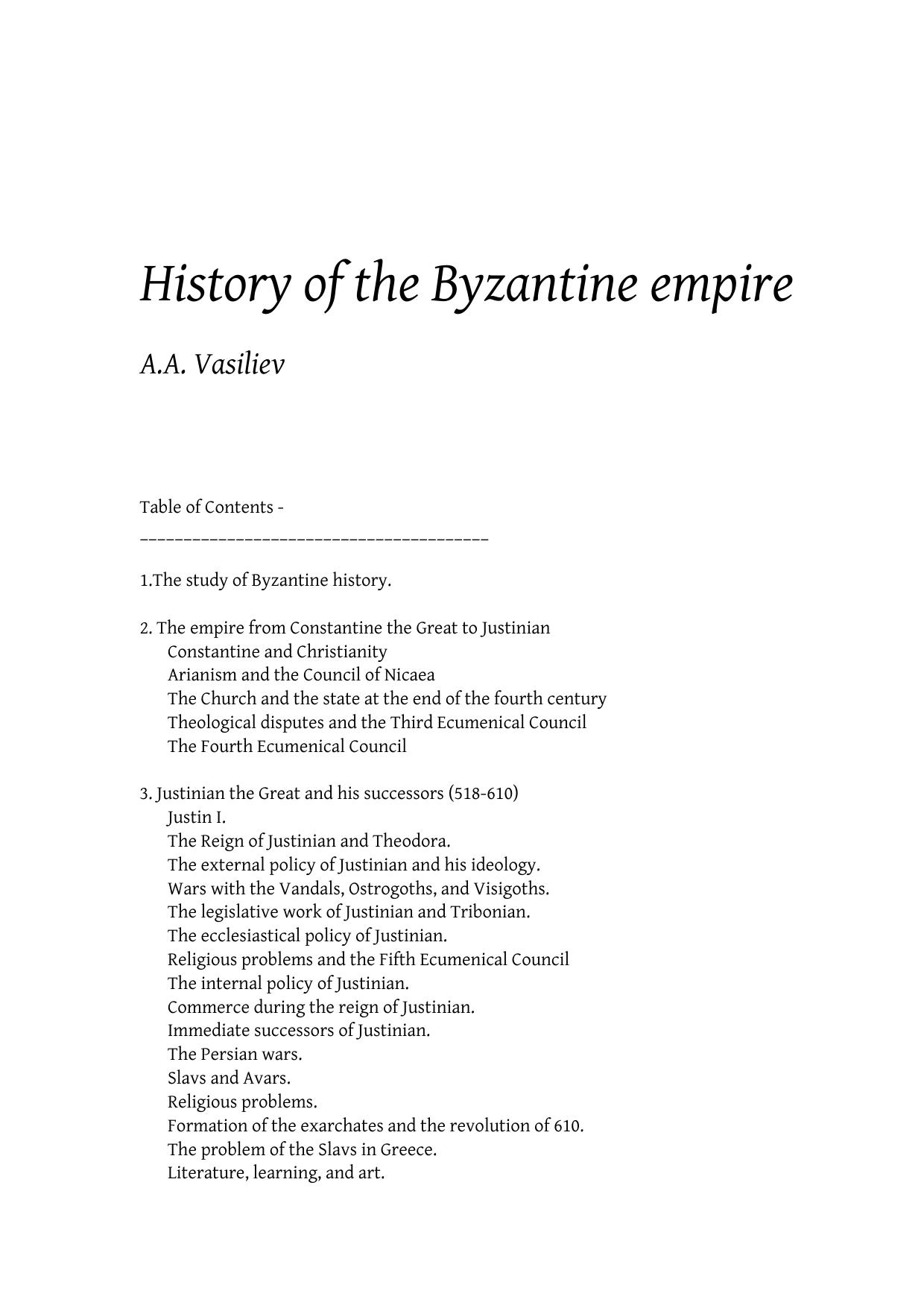 Microsoft Word - Alexeiev, History of the Byzantine empire.doc