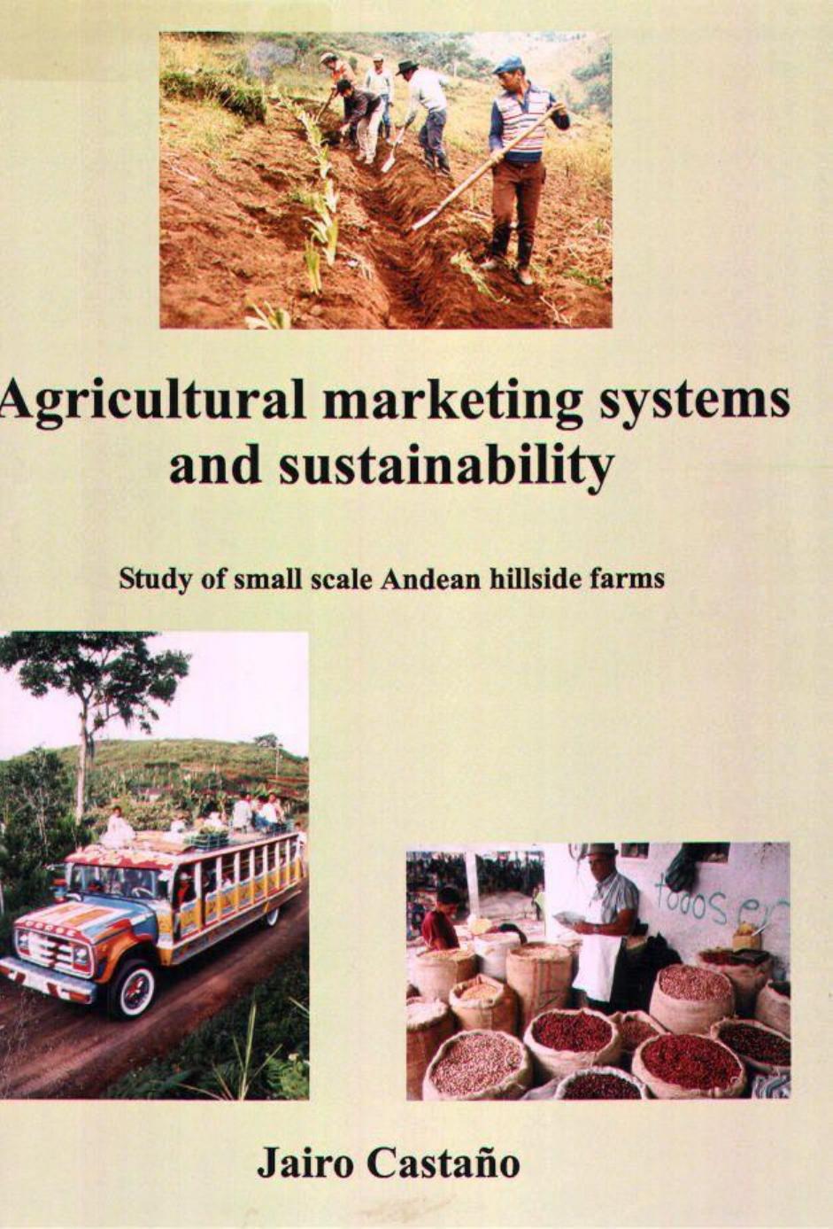 agricultural marketing systems and sustainability 2001