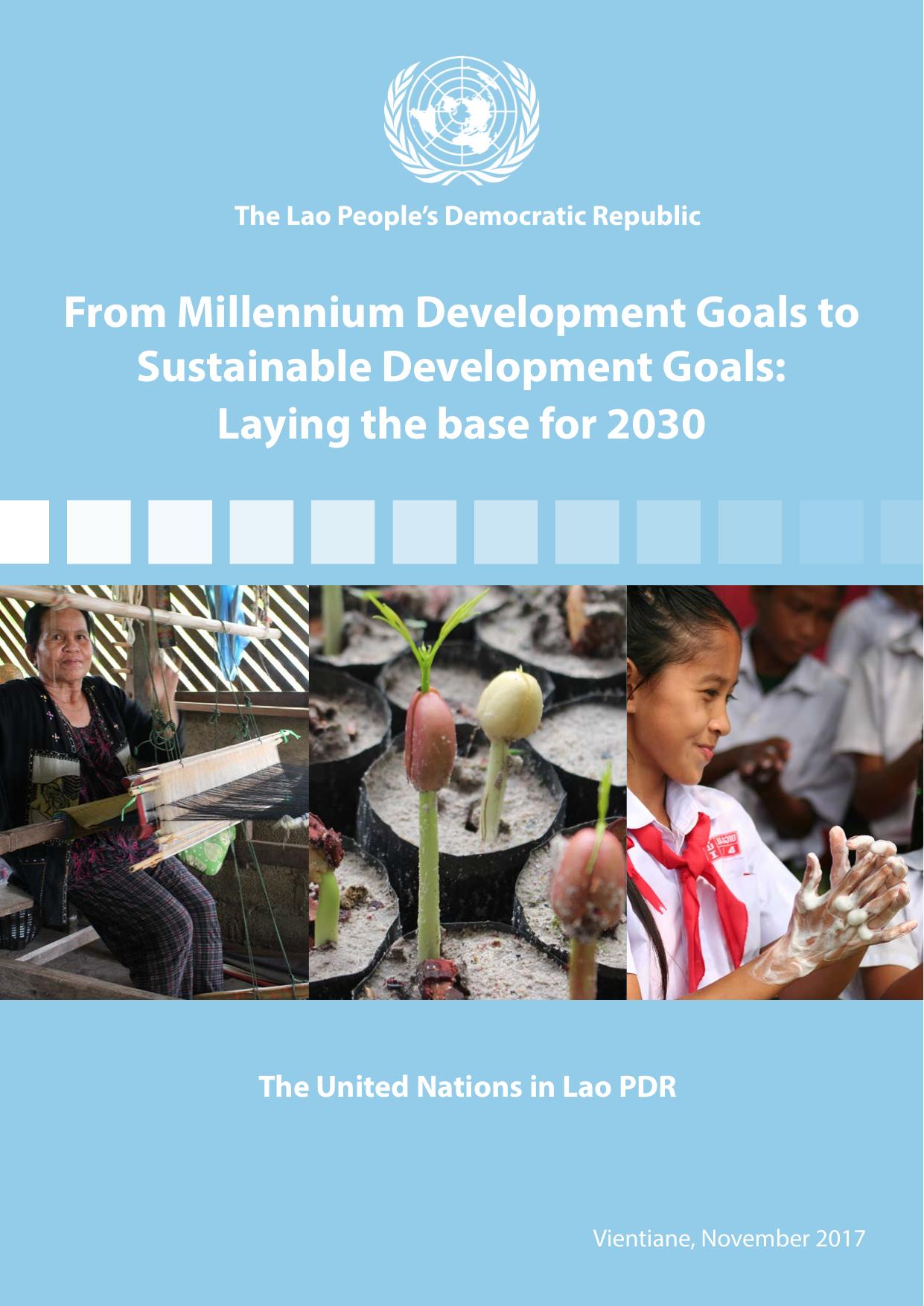 From Millennium Development Goals to Sustainable Development Goals 2017