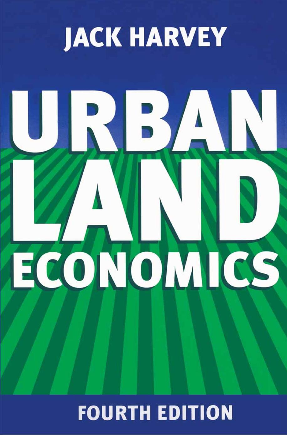 Urban Land Economics 1996