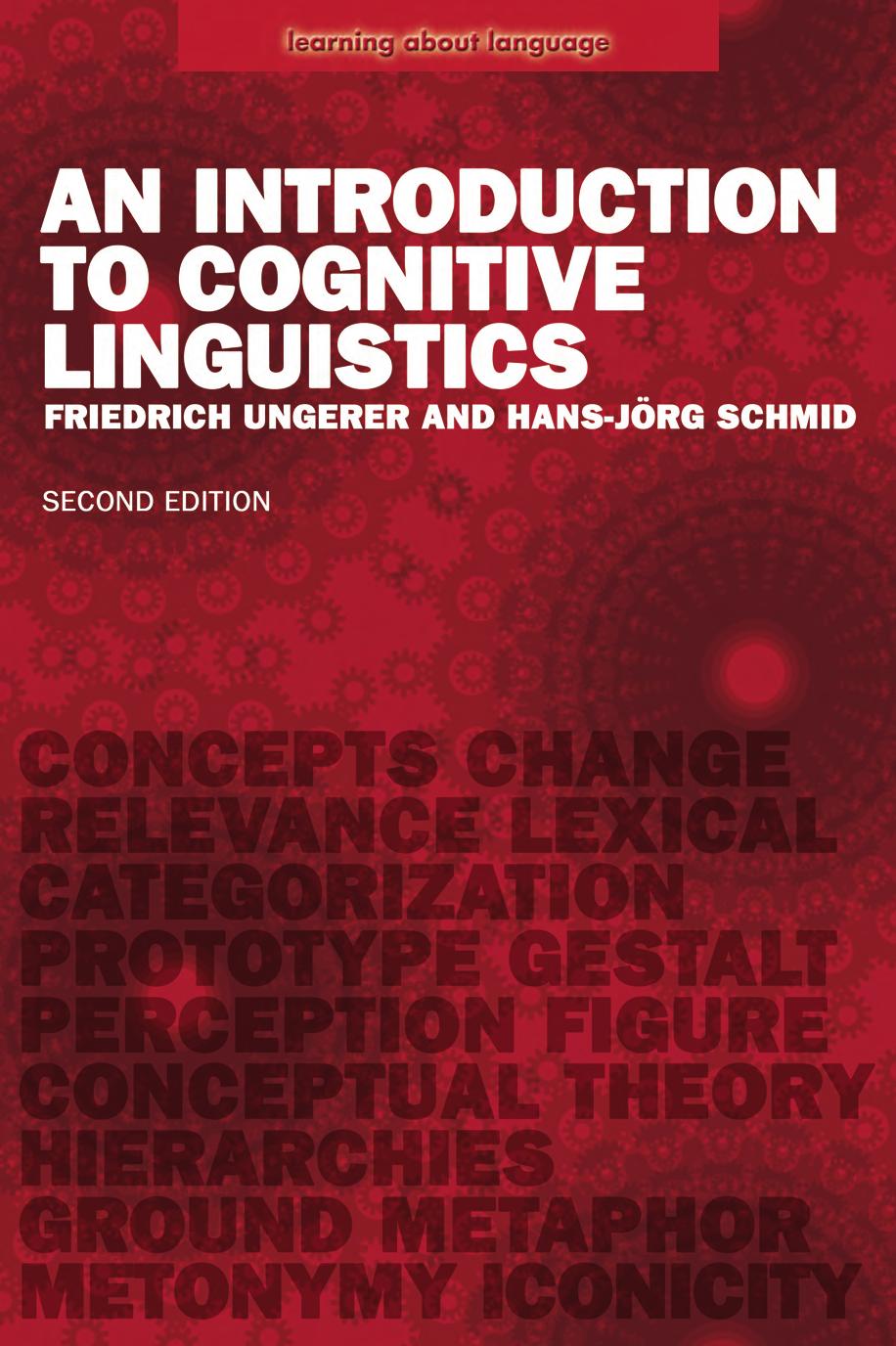 An introduction to cognitive linguistics 2016