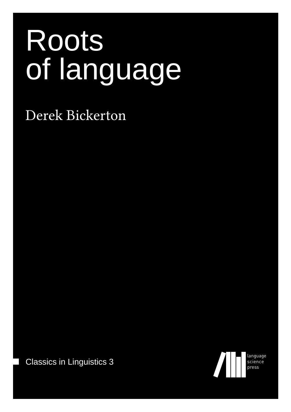 Roots  of language