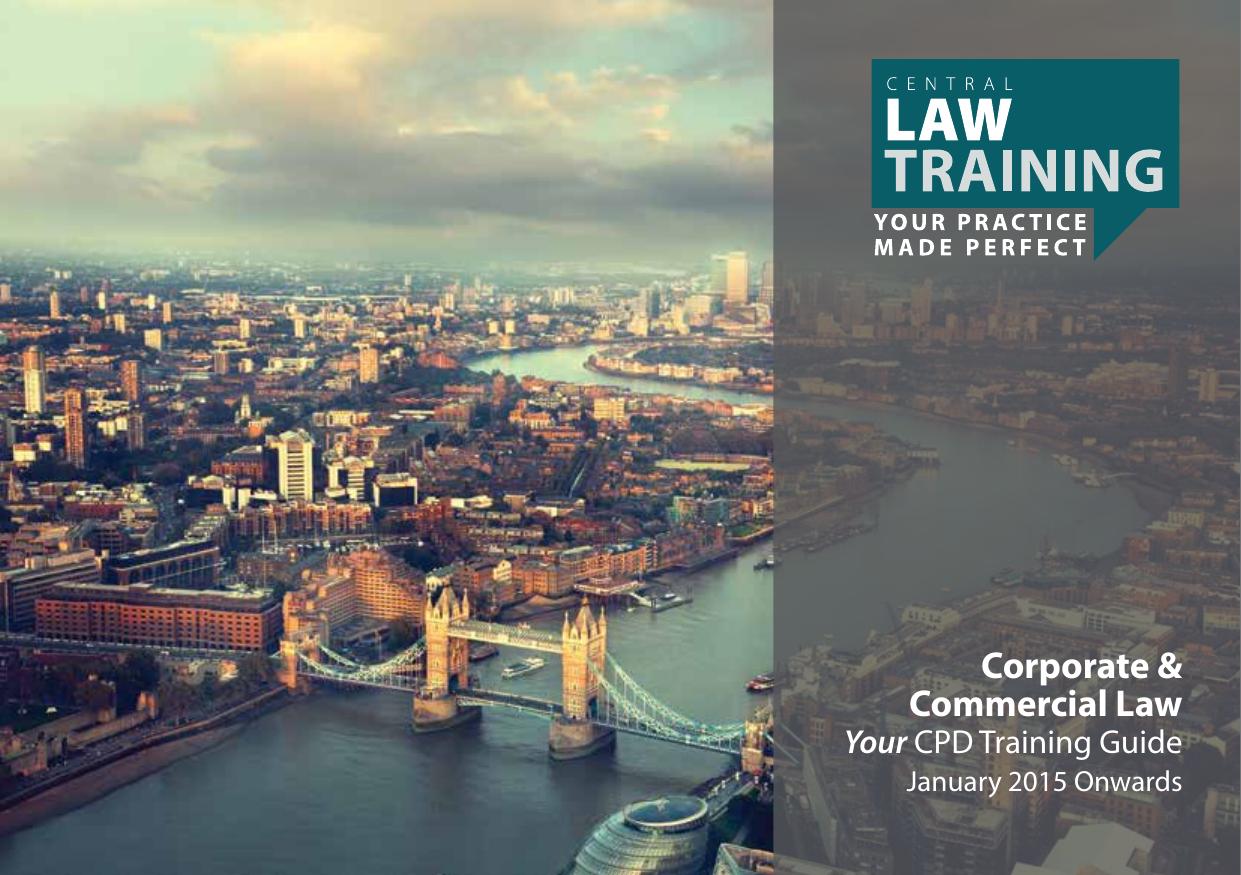 Corporate & Commercial Law 2015