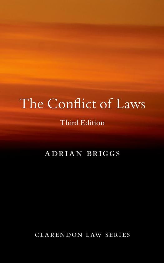 The Conflict of Laws 2013
