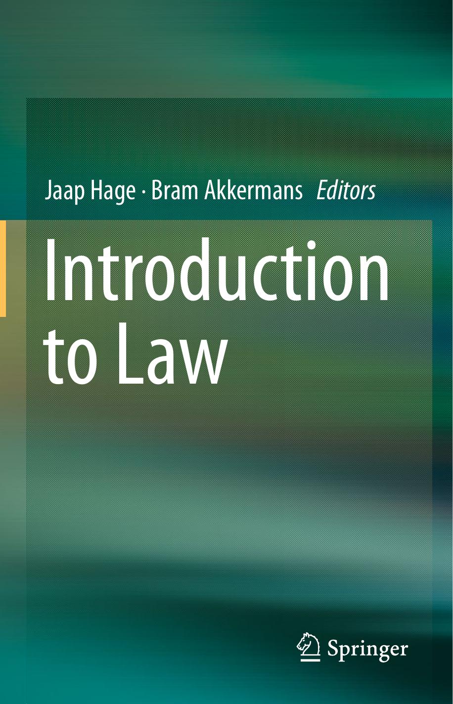 Introduction to Law 2014