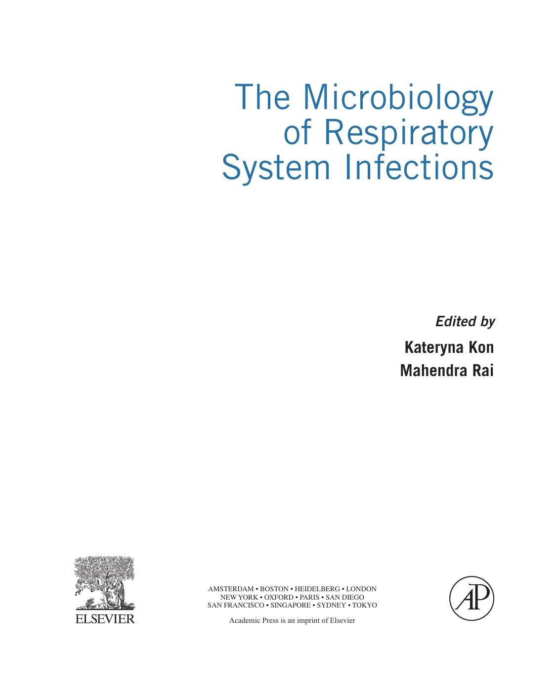 The Microbiology of Respiratory System Infections 2016