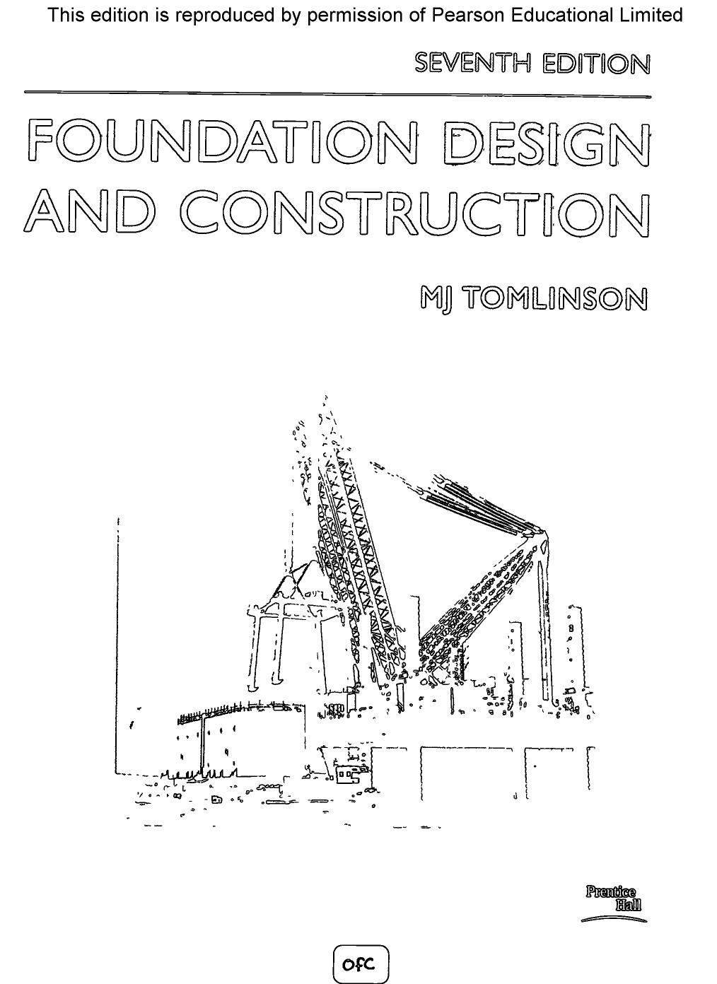 Foundation Design Construction 2001