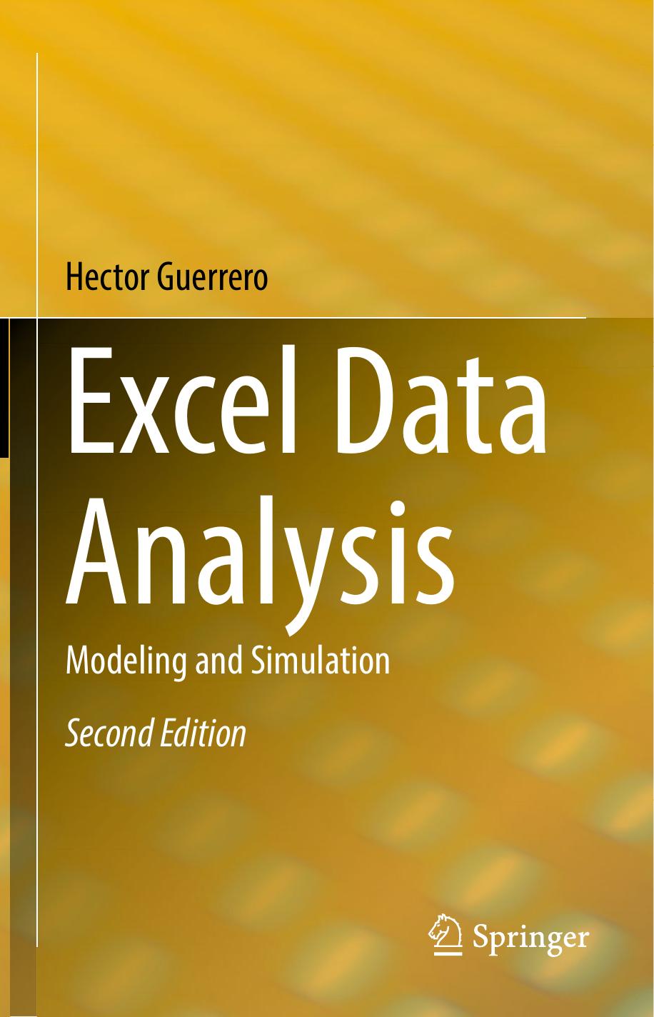 Book ExcelDataAnalysis 2019