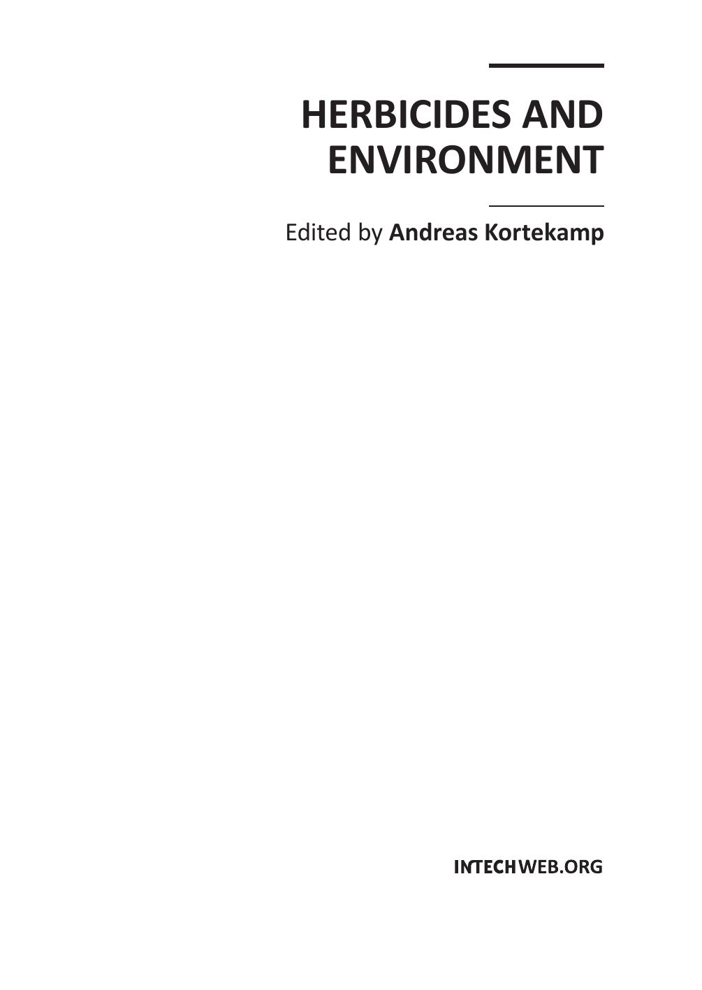 Herbicides_and_Environment.indd