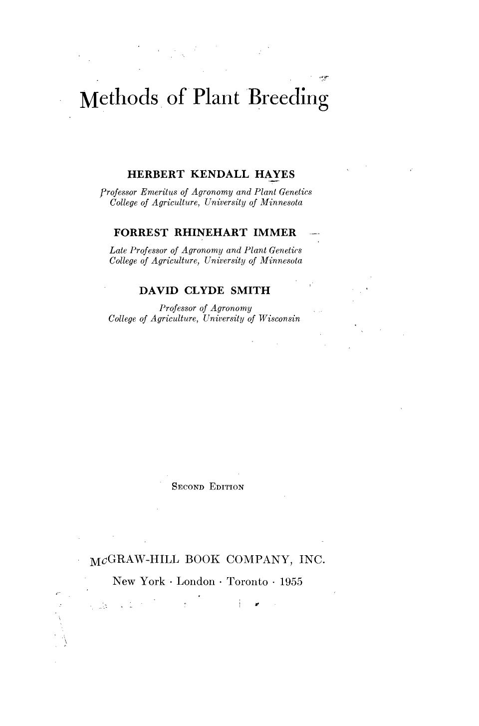 Methods of Plant Breeding ( PDFDrive ), 1955