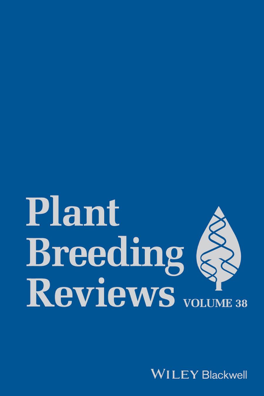 Plant Breeding Reviews, Plant Breeding Reviews