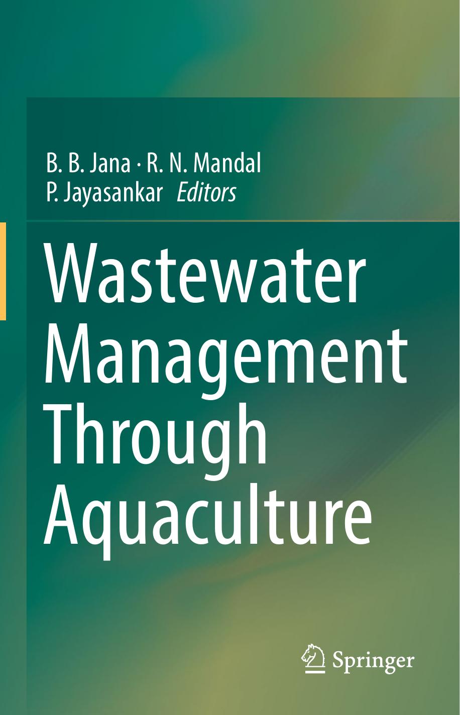 Wastewater Management Through Aquaculture ( PDFDrive ), 2018