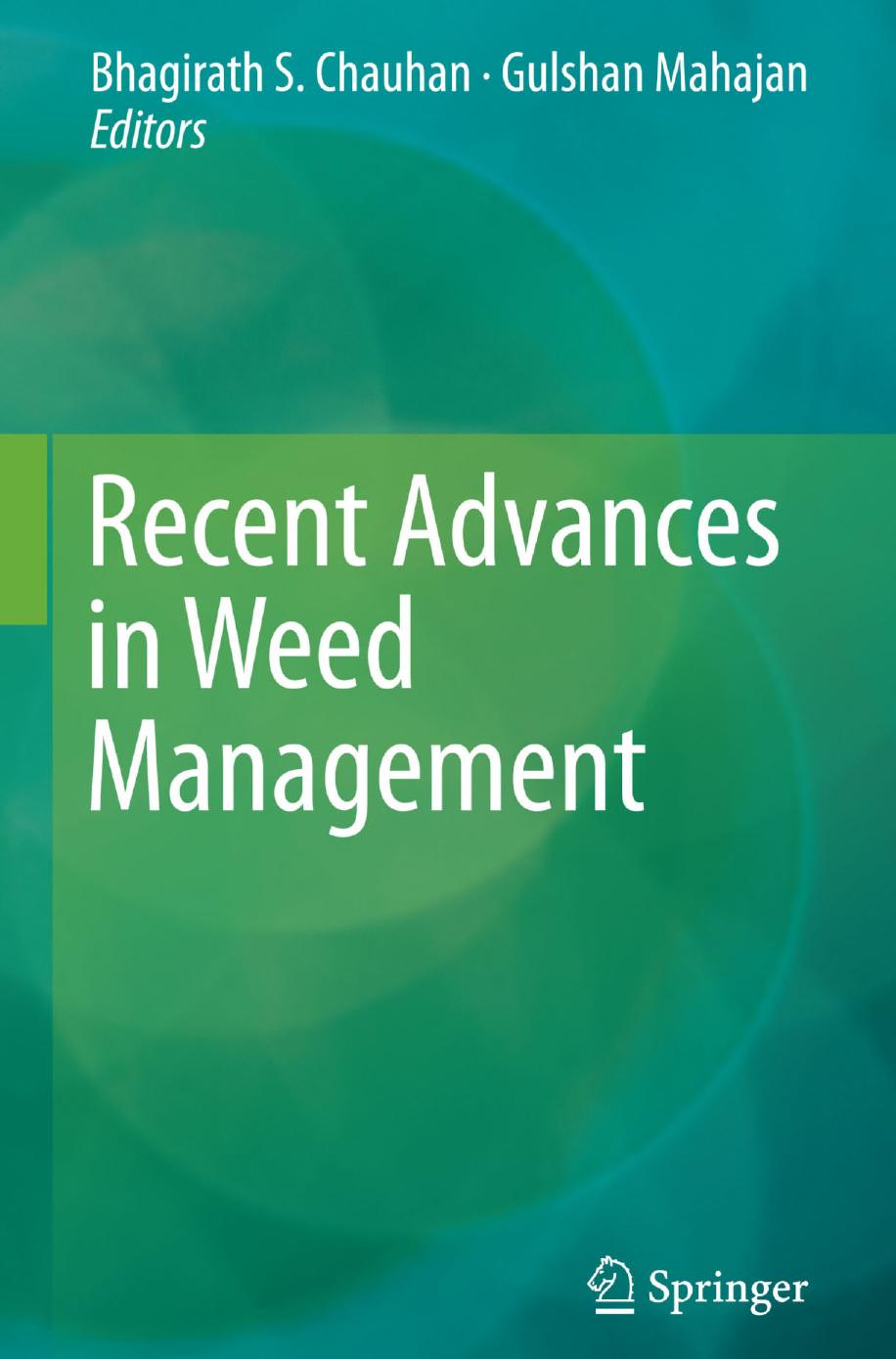 Recent Advances in Weed Management ( PDFDrive.com ), 2014