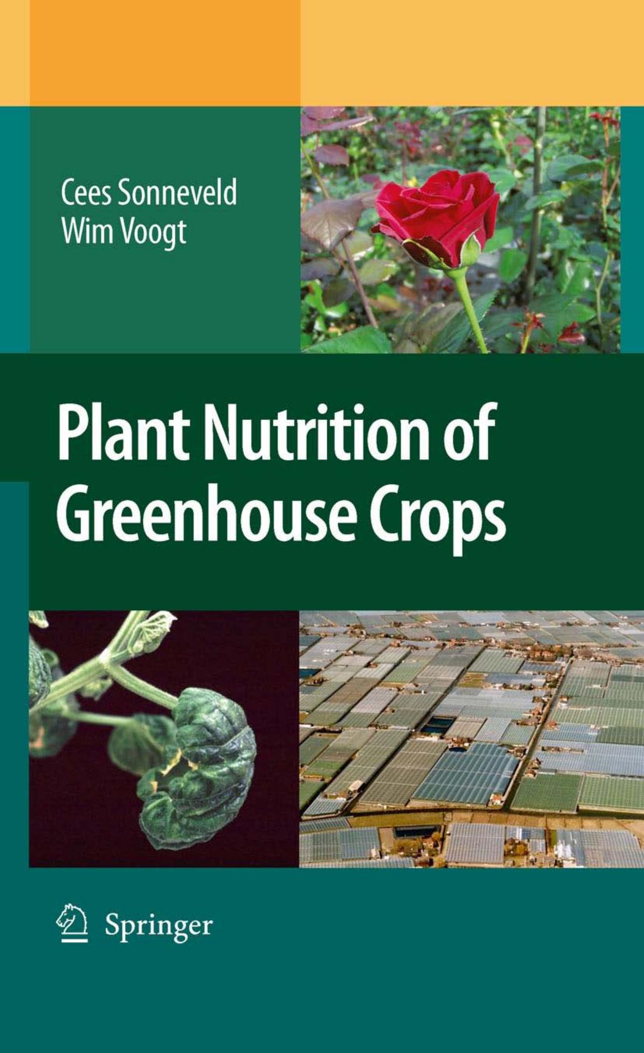 Plant Nutrition of Greenhouse Crops ( PDFDrive ), 2009