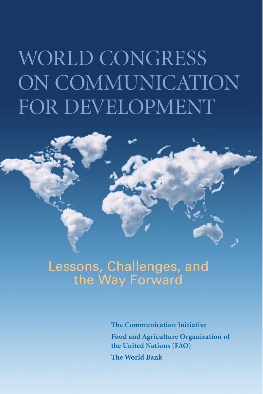 [FAO, World Bank, The Communication Initiative] Wo 2007