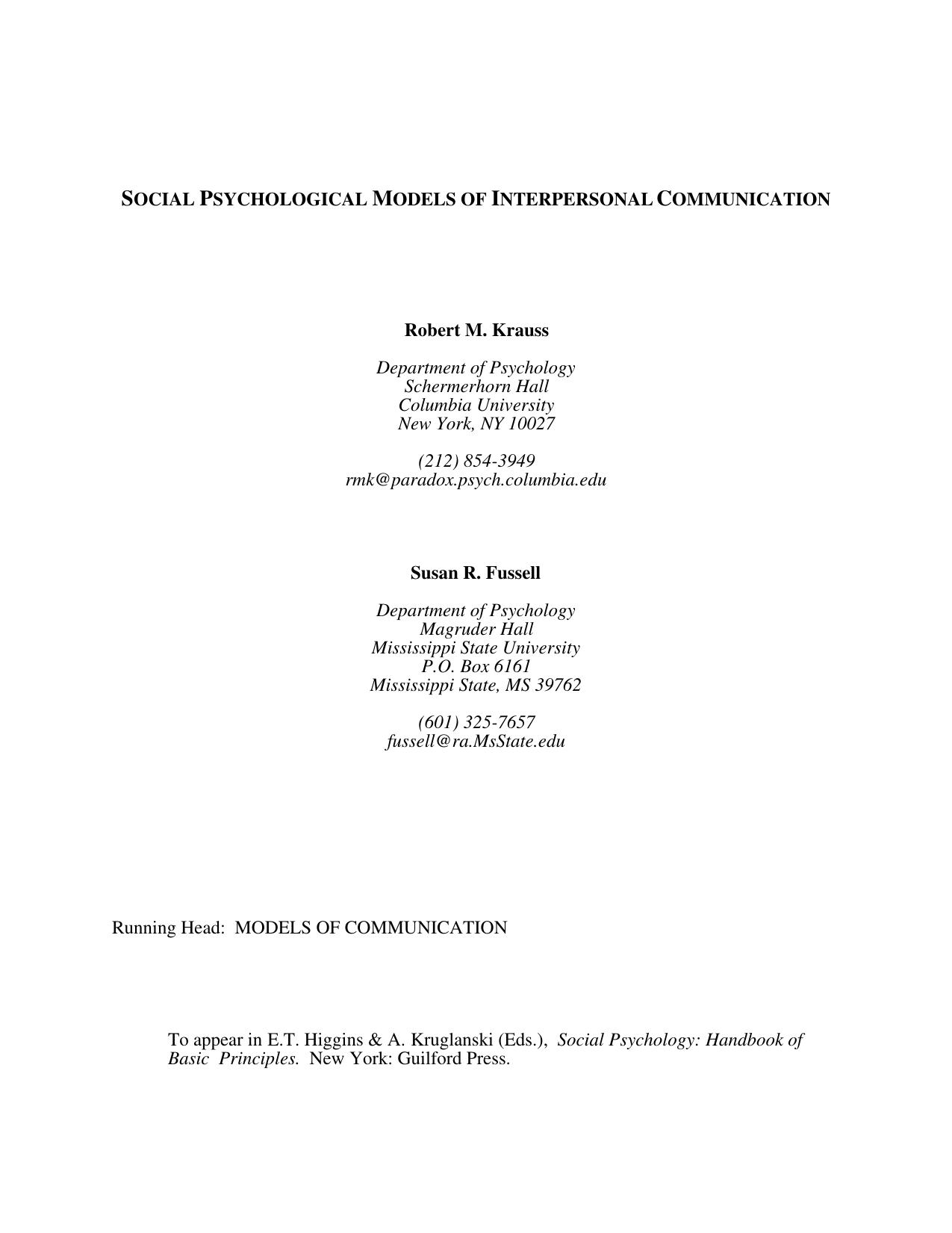 [Krauss] Social Psychological Models of Interperso(BookZZ.org)