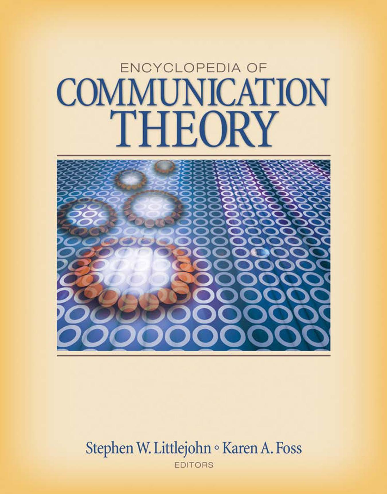 [Stephen W Littlejohn] Encyclopedia of communicati 2009