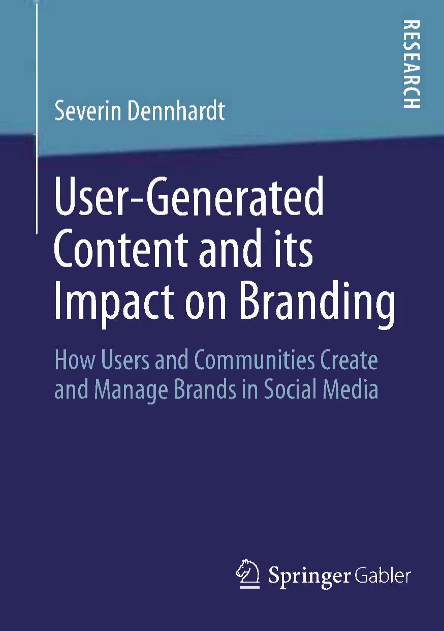 [Severin Dennhardt (auth.)] User-Generated Content 2012