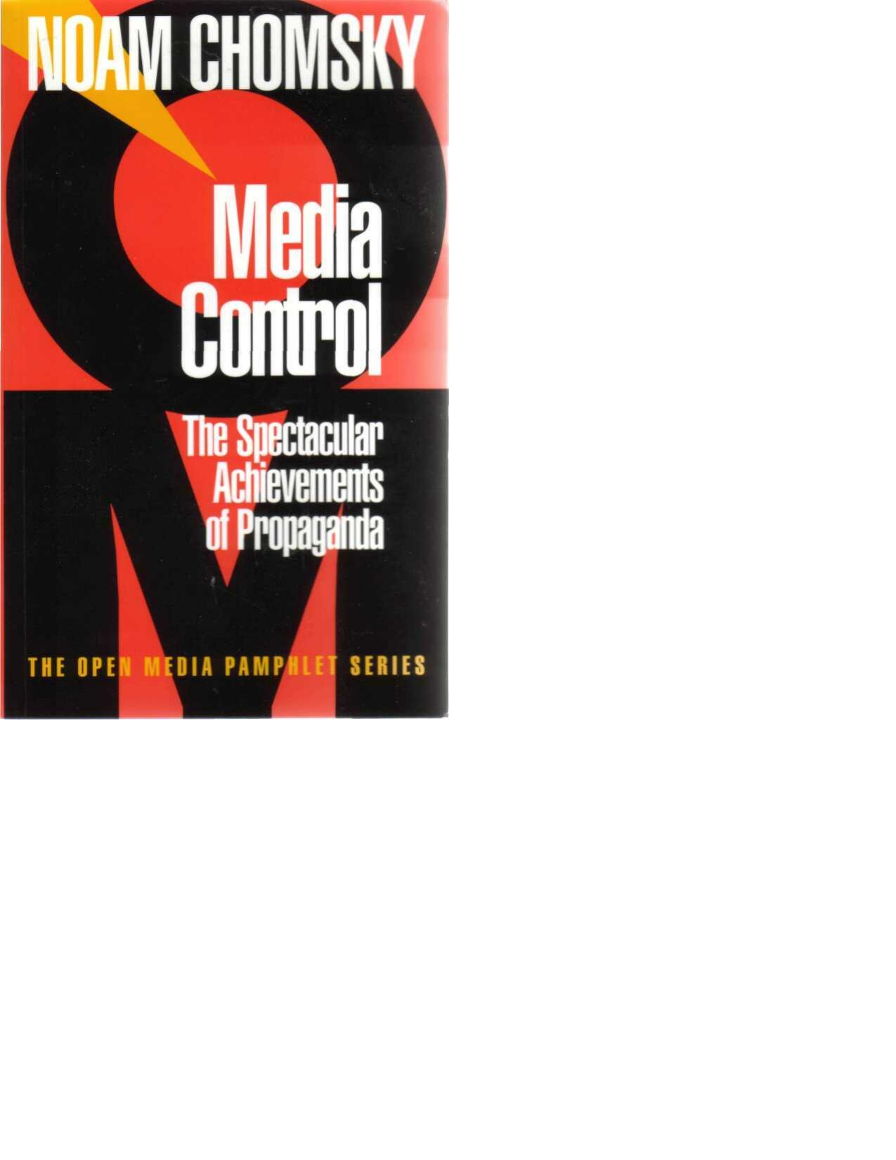 chomsky- media control 1997