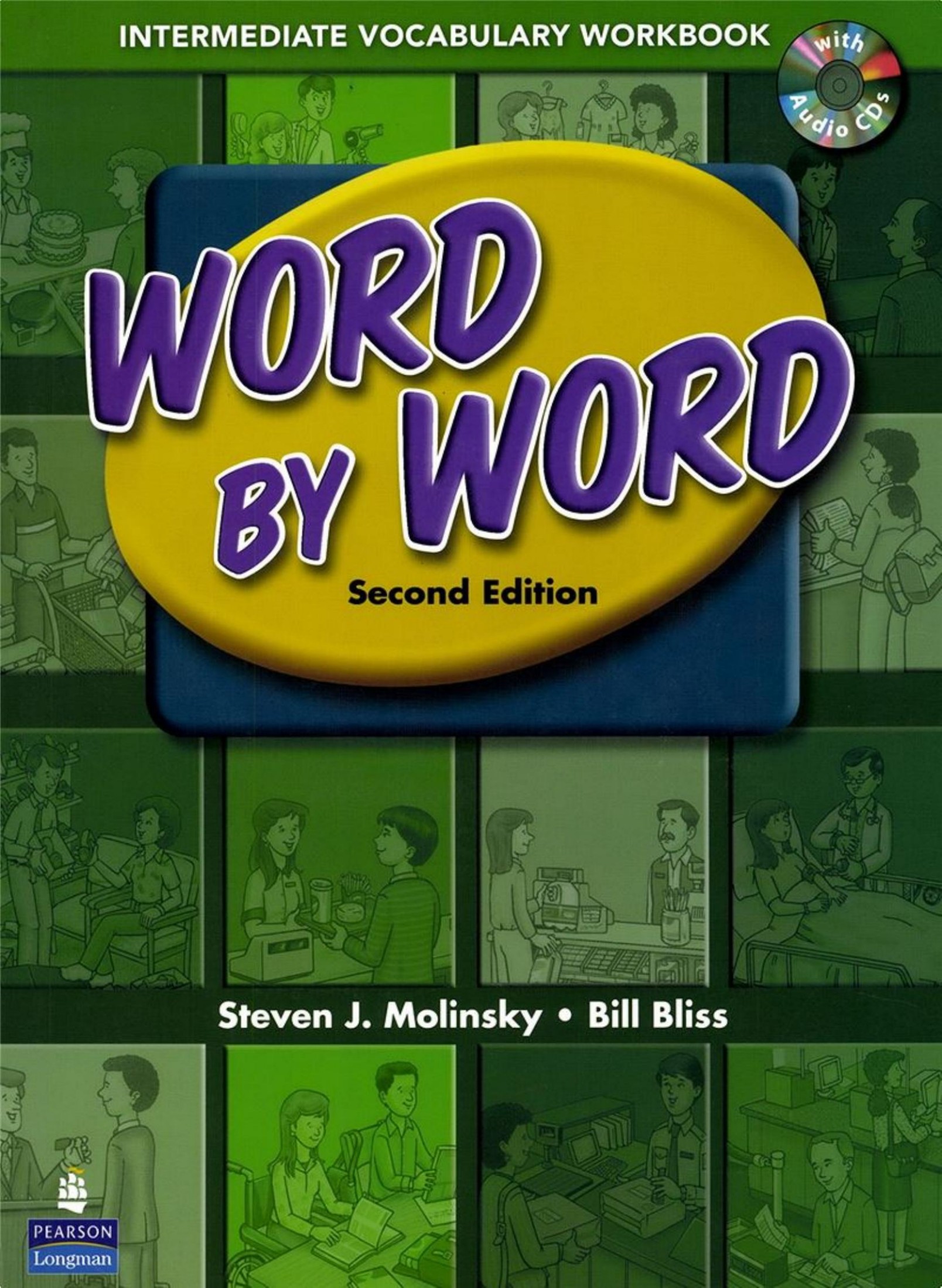Word By Word Picture Dictionary  Intermediate Vocabulary Workbook w Audio CD 2nd Edition Steven J. Molinsky 172p_0131892304