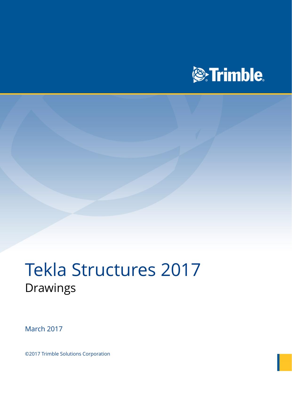Drawings in Tekla Structures