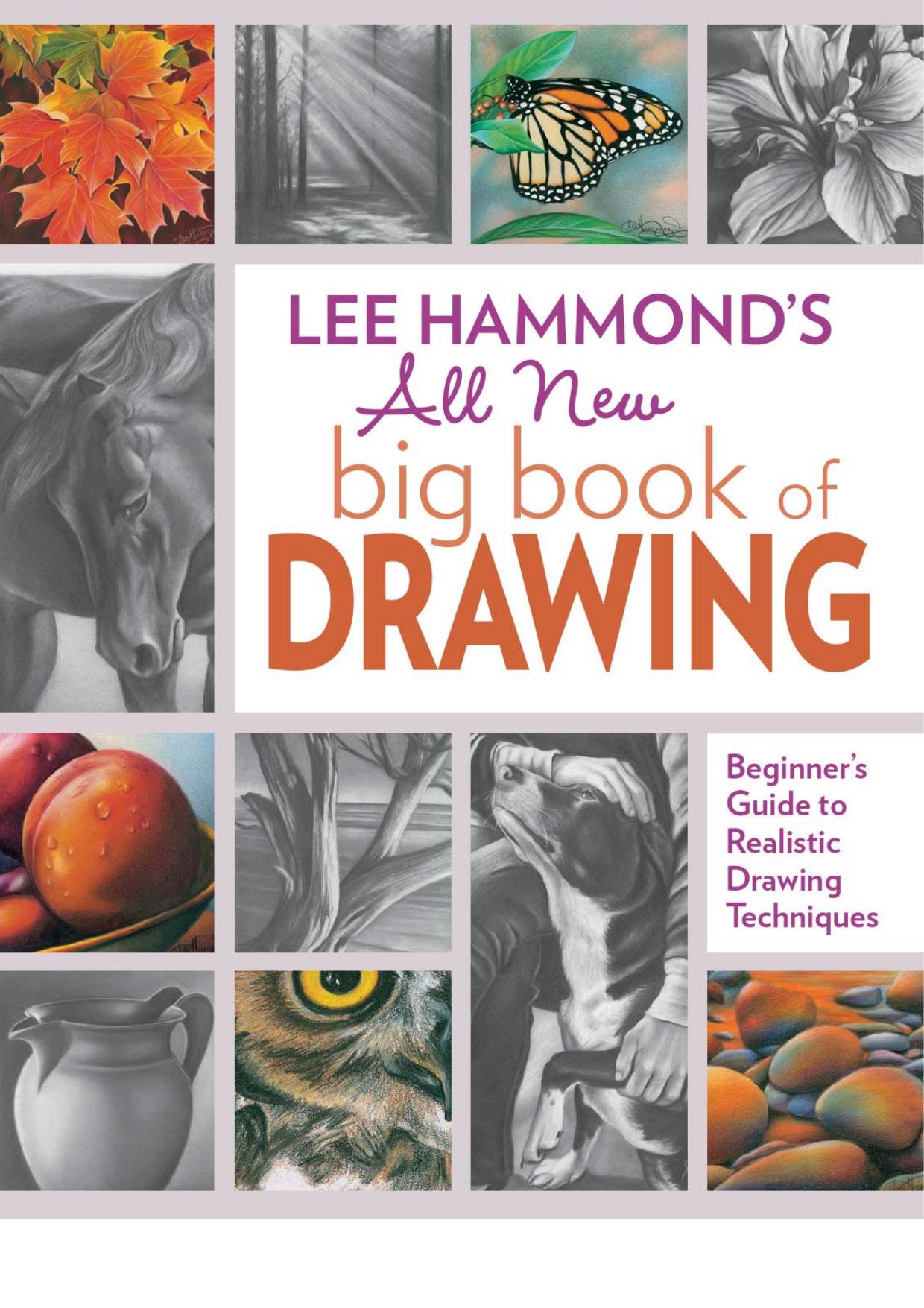 Lee Hammond’s All New Big Book of Drawing Beginner’s Guide to Realistic Drawing Techniques 2017