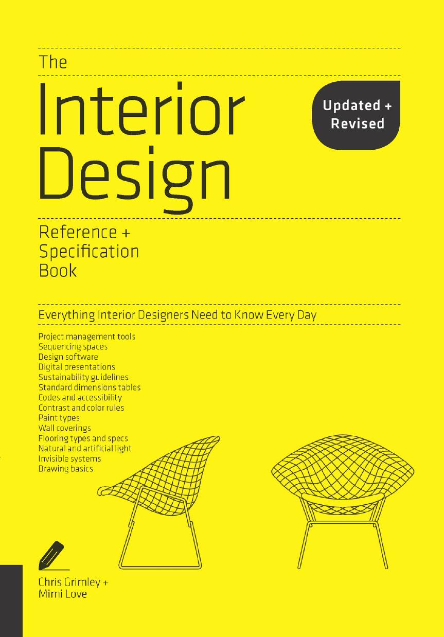 The Interior Design Reference & Specification Book Updated & Revised Everything Interior2018