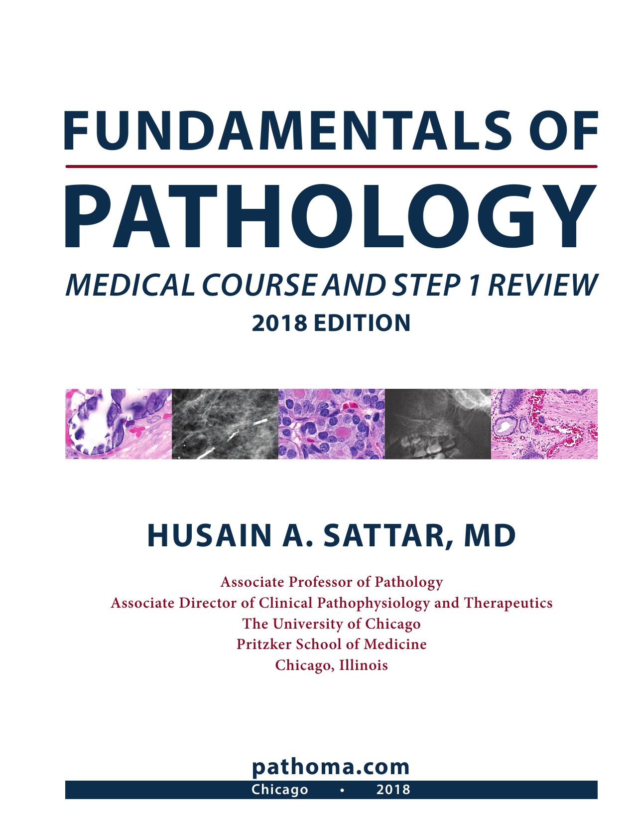 Fundamentals of Pathology  2018