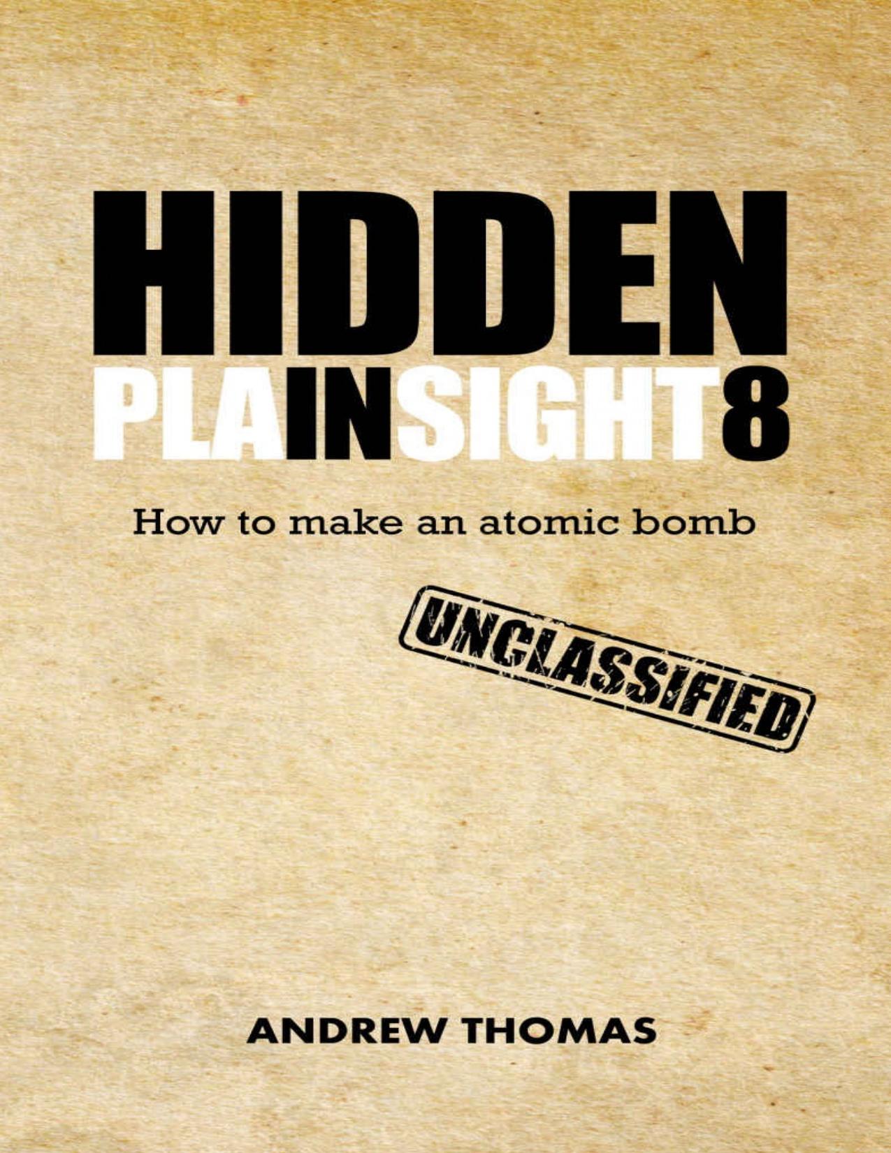 How to Make an Atomic Bomb - PDFDrive.com