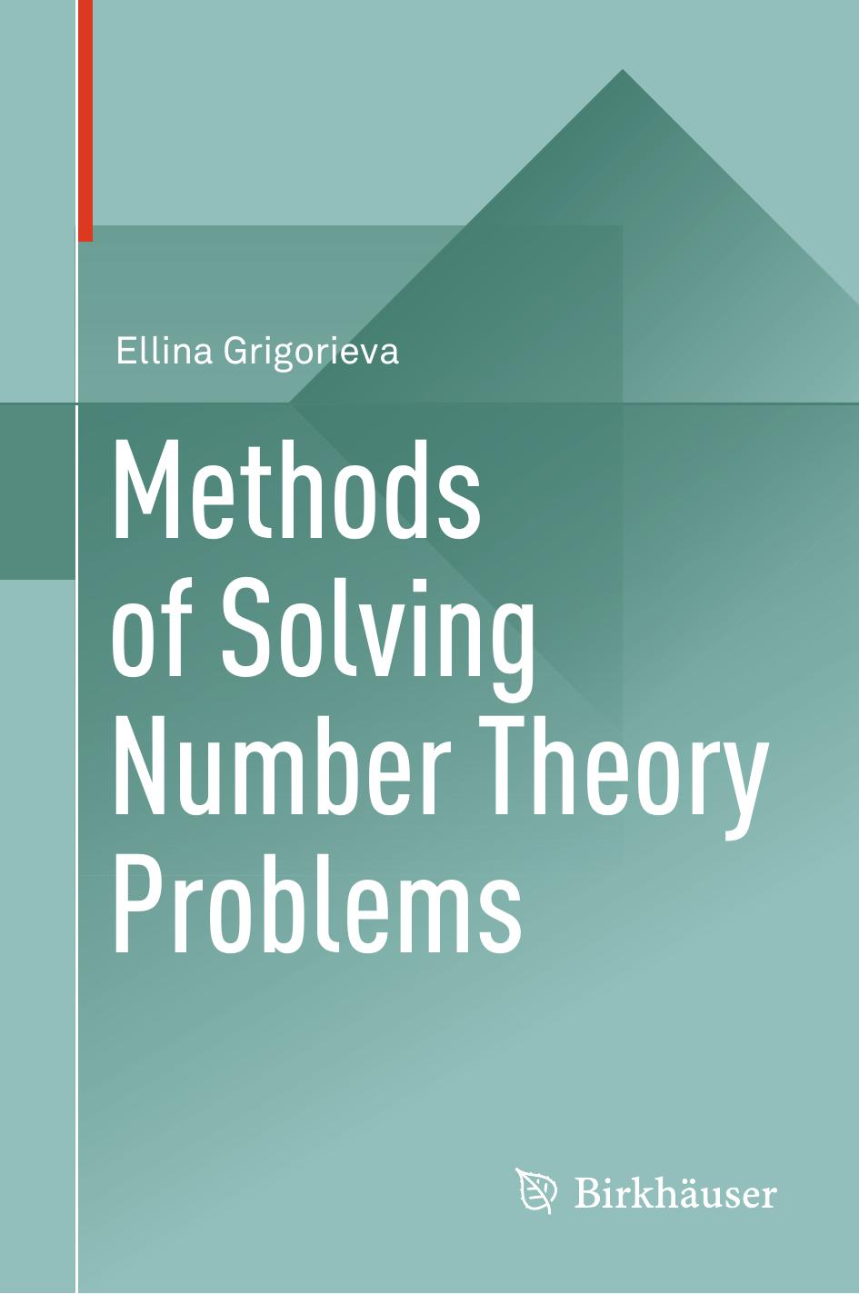 Methods of solving number theory problems 2018