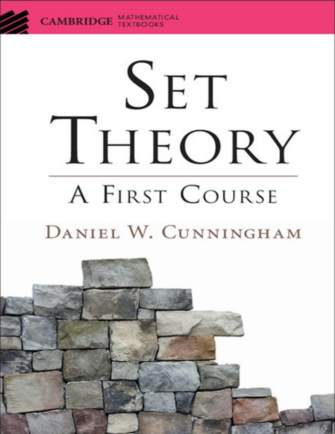 Set Theory: A First Course - PDFDrive.com
