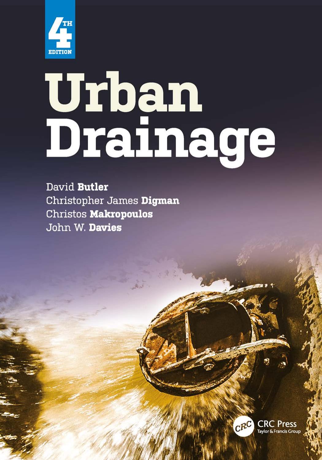 Urban Drainage, Fourth Edition