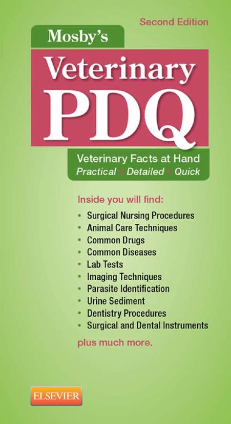 Mosby's Veterinary PDQ, 2nd Edition