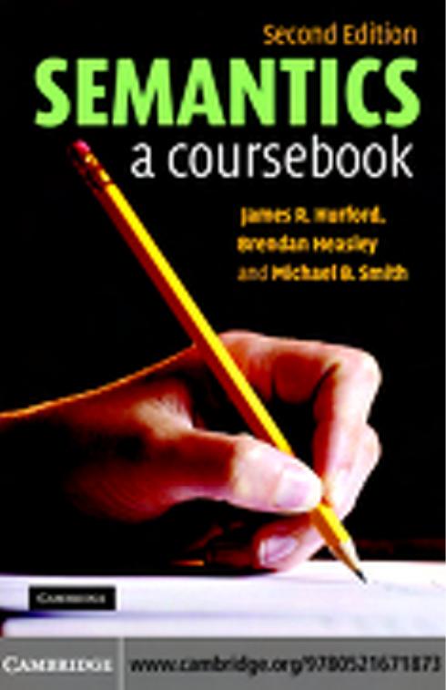 Semantics: A Coursebook, SECOND EDITION