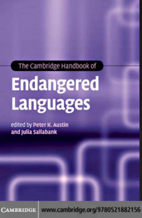 Cambridge Handbook of Endangered Languages