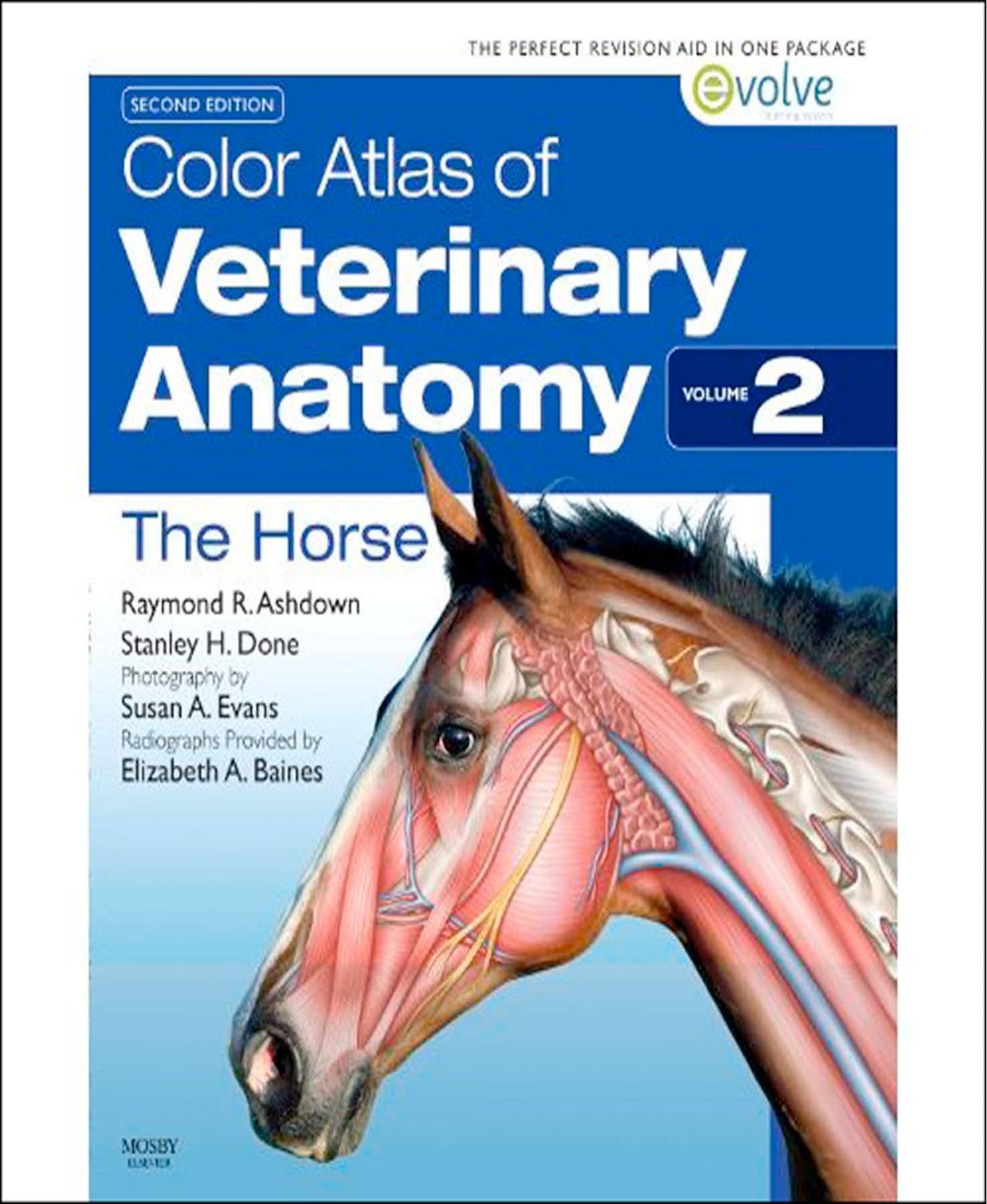 Color Atlas of Veterinary Anatomy, Volume 2, The Horse, 2nd Edition