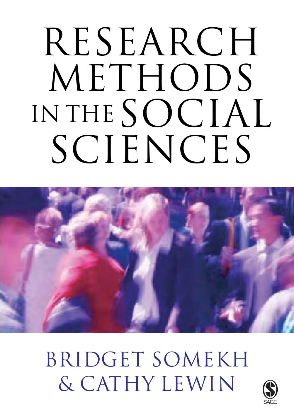 36 Research Methods in the Social Sciences 2018