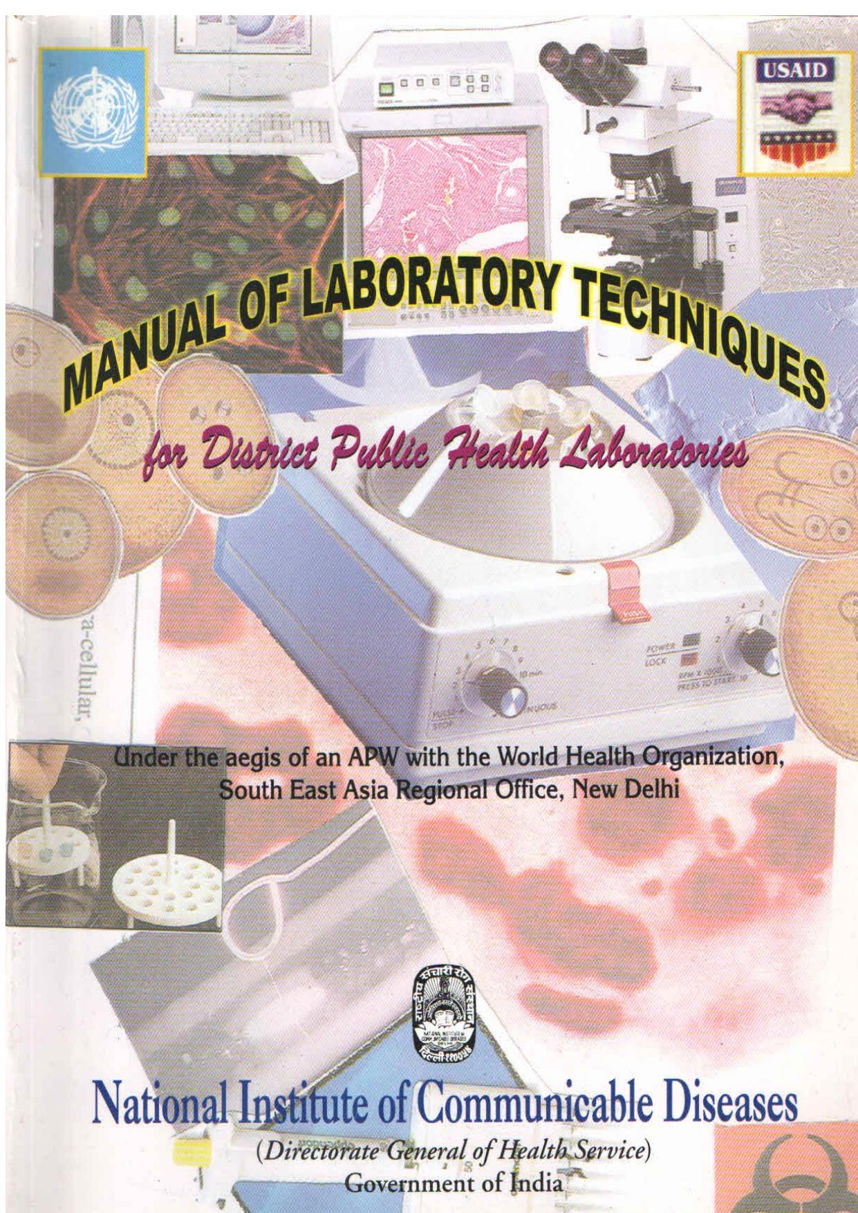 manual lab techniques 2012