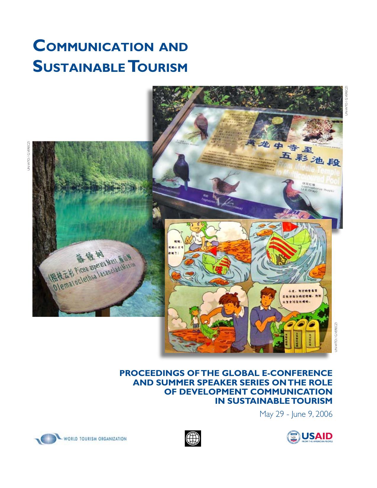 Communication and Sustainable Tourism 2006