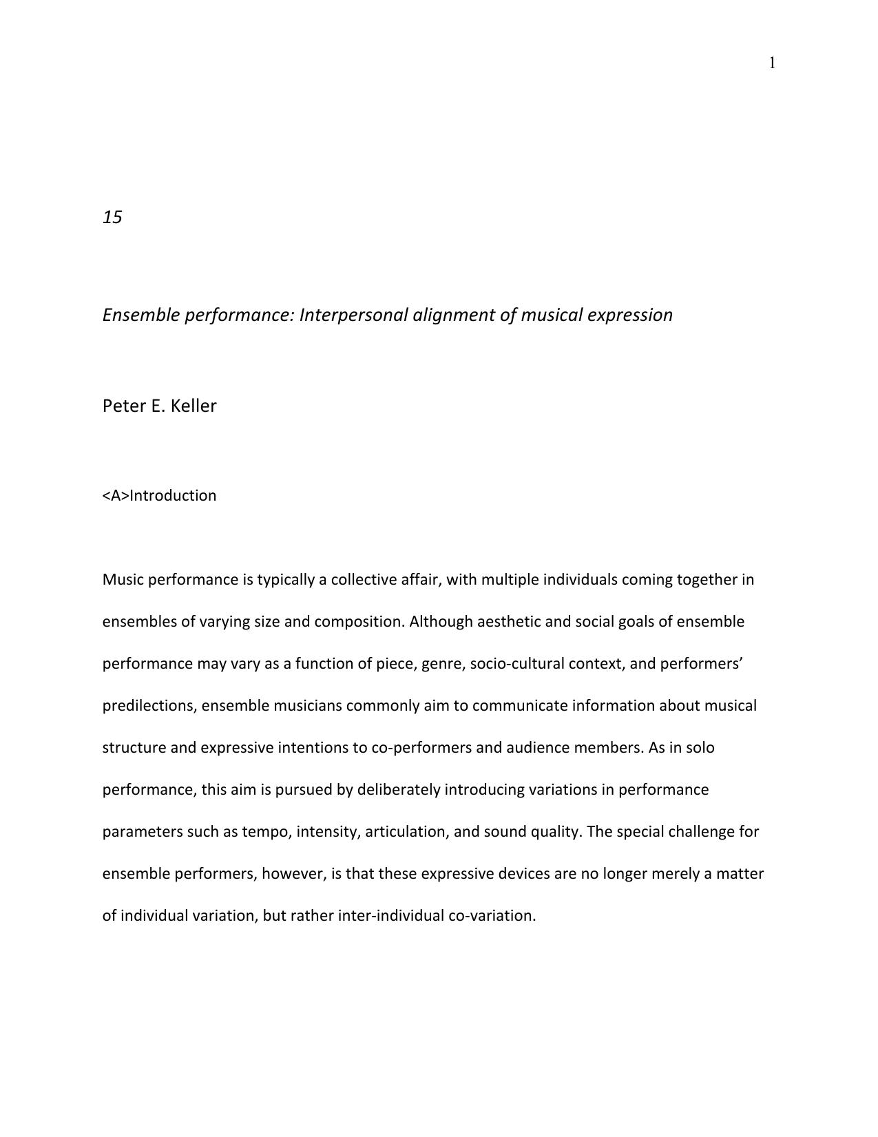 Microsoft Word - CH15_Expression in Ensemble Performance (Keller).doc