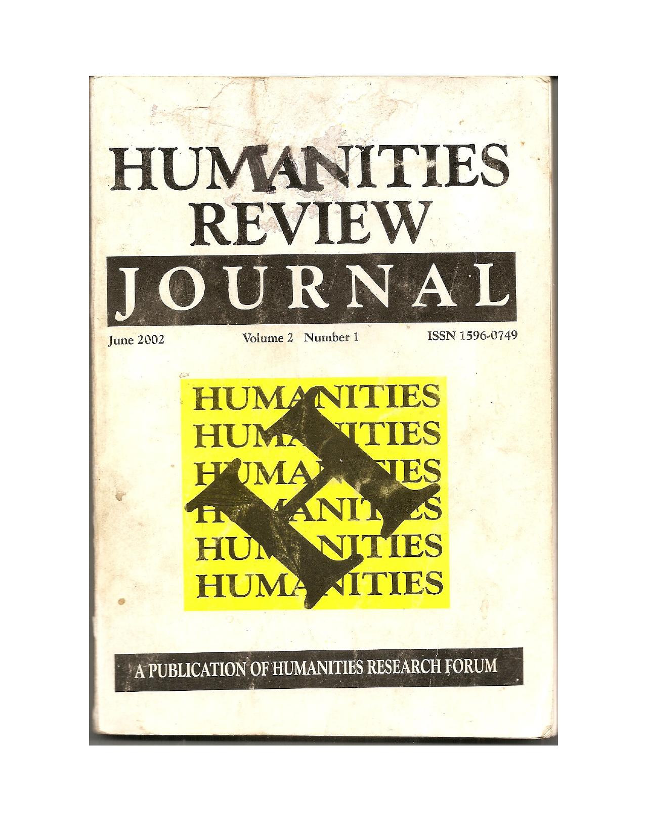 Microsoft Word - musa 2002 humanities review journal