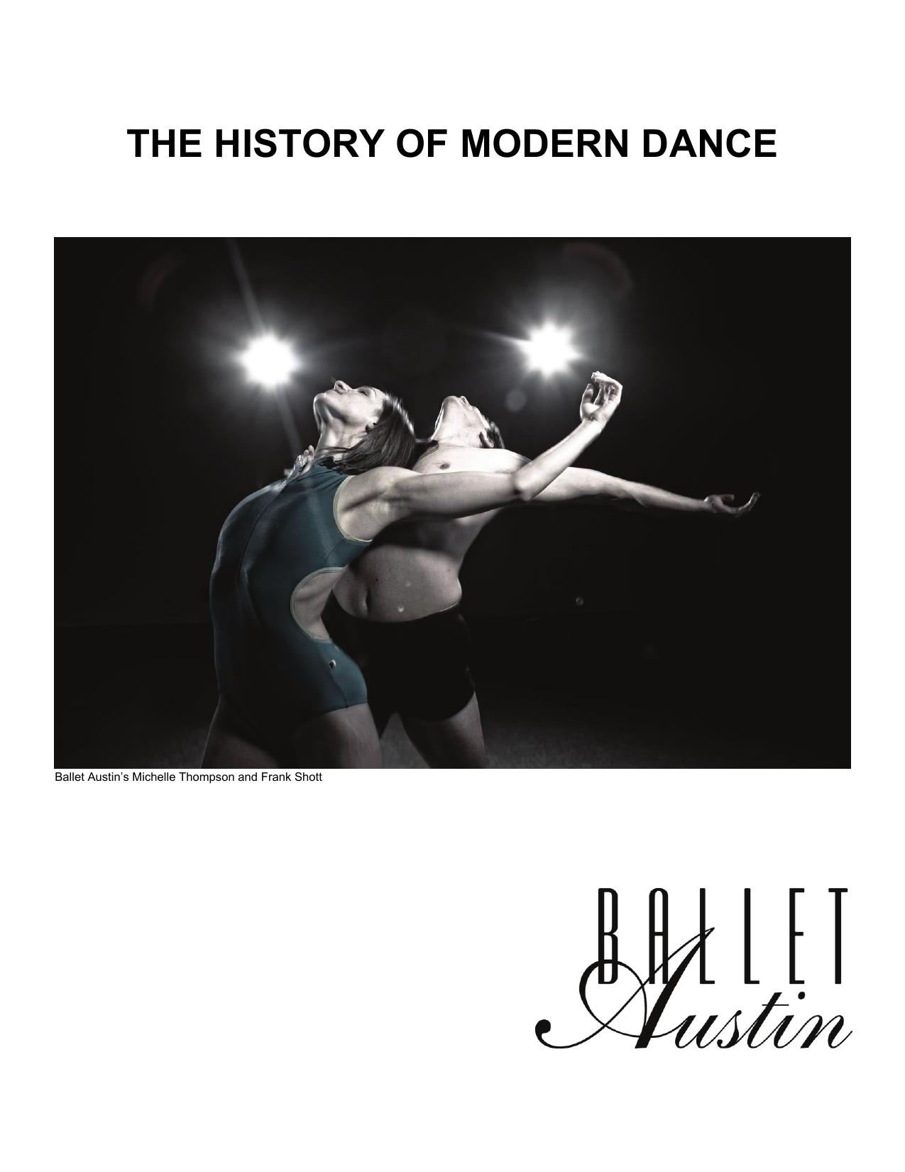 Microsoft Word - History of Modern Dance 2009-10.doc