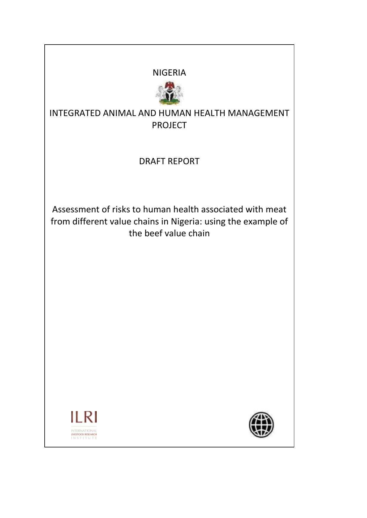 Microsoft Word - Final Report - Nigeria Meat Chain Study-ILRI