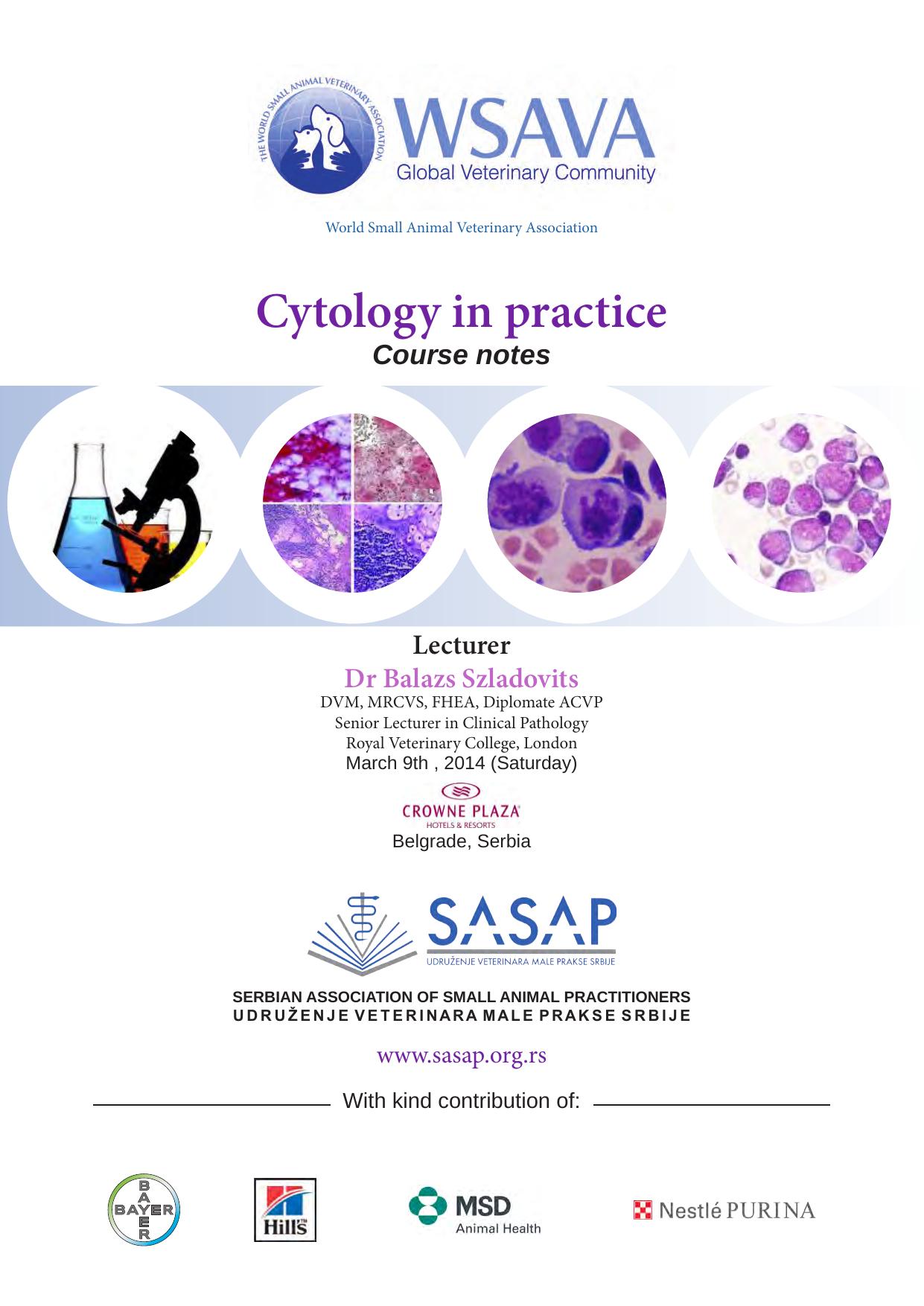 Cytology in Practice 2014