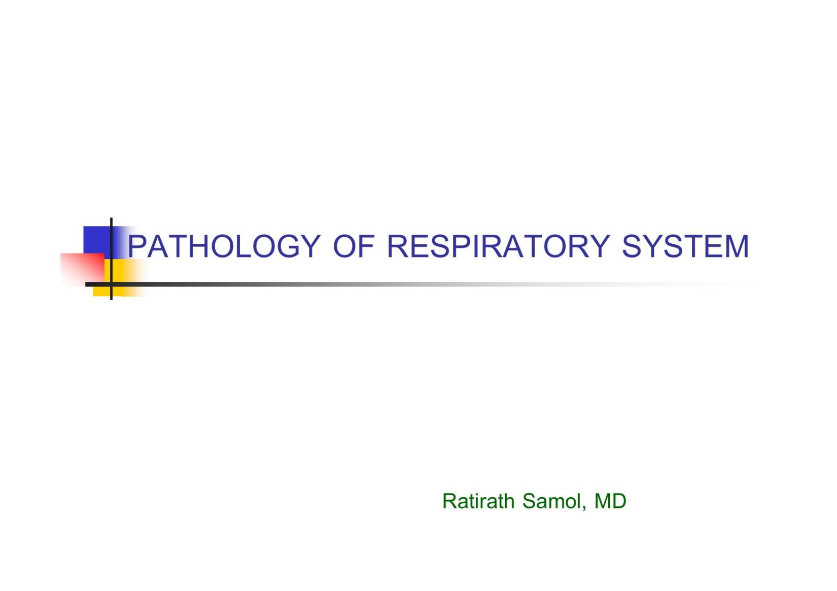 Microsoft PowerPoint - Respiratory System  อ.แหม่ม