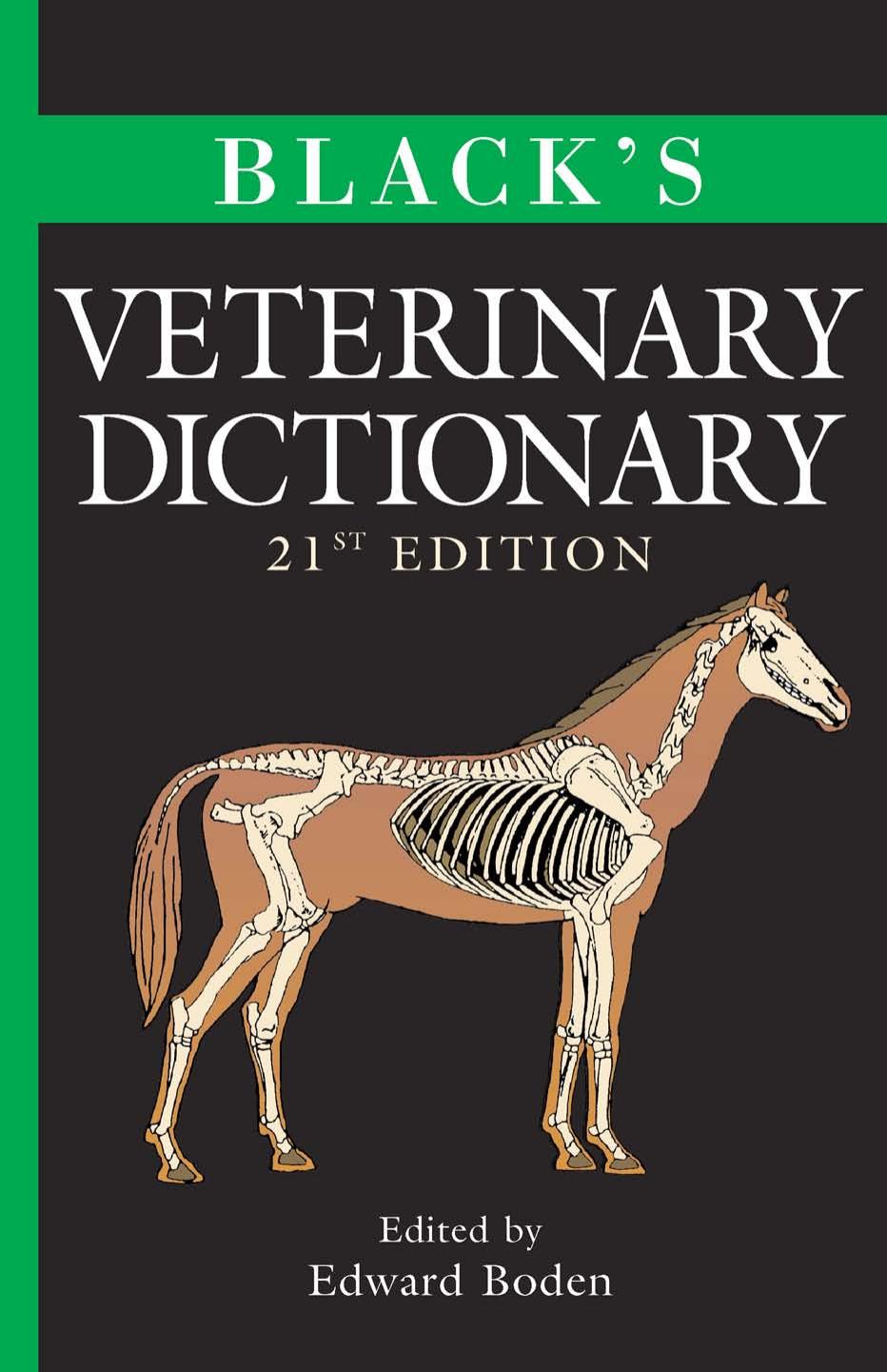 BLACK'S VETERINARY DICTIONARY 2005