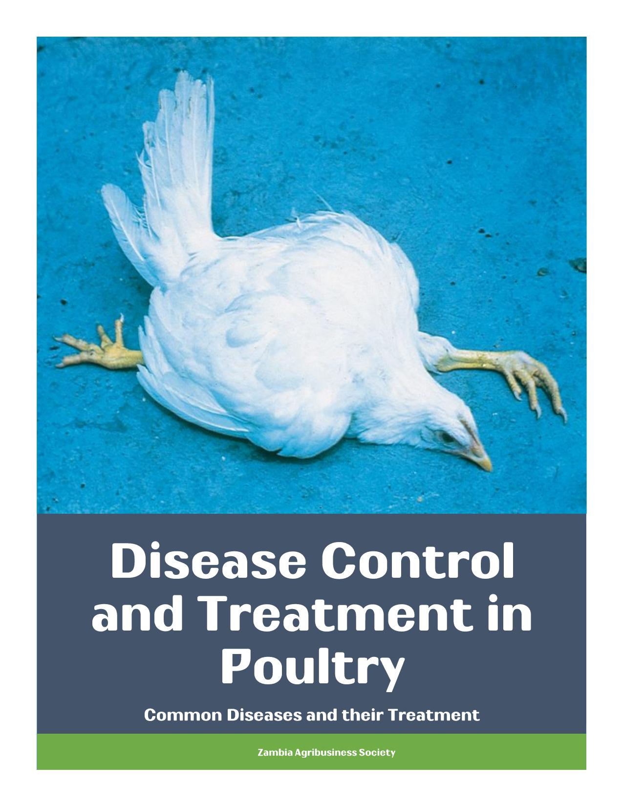 Disease Control and Treatment in Poultry