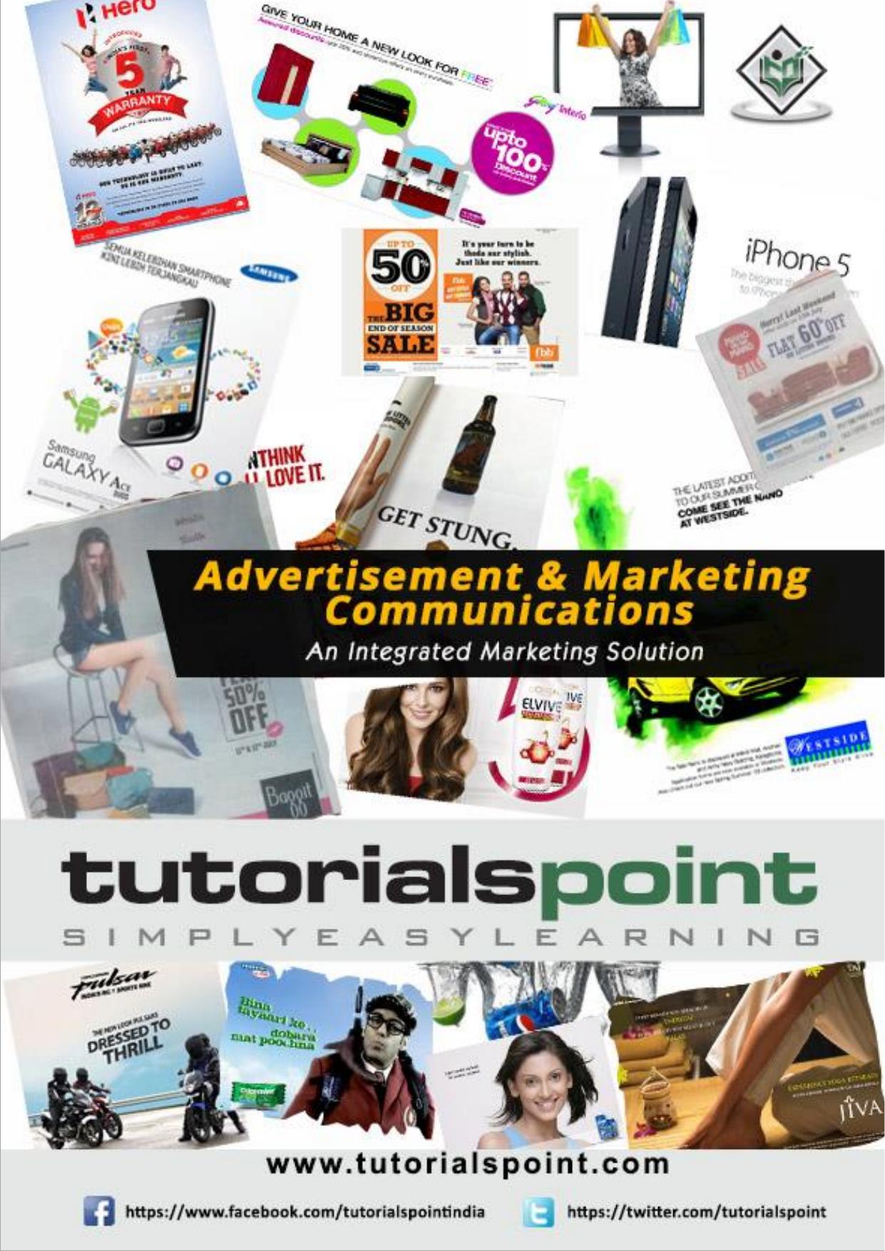 advertisement and marketing communications tutorial