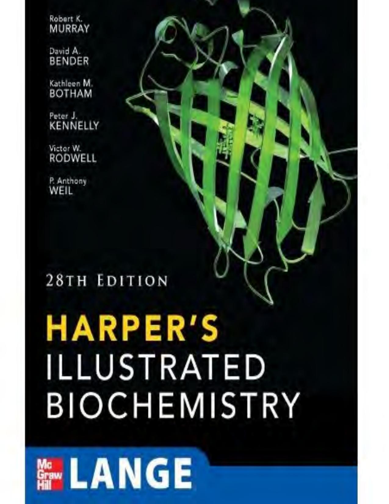 harpers illustrated biochemistry, 28th edition 2009