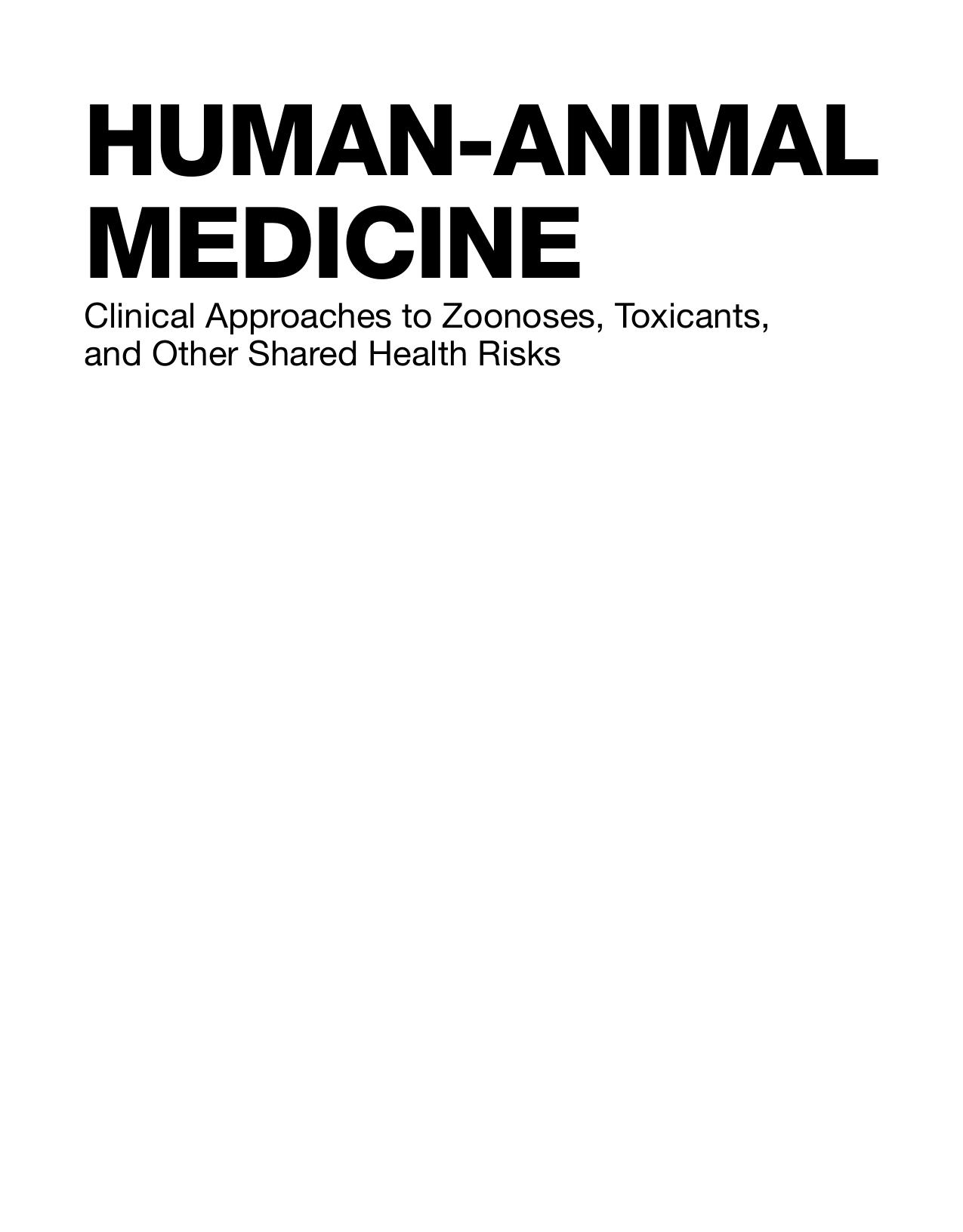Human-Animal Medicine